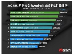 2025年2月安卓性能王者出炉：vivo X200 Pro卫星通信版领跑榜单