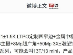 一加新機爆料：驍龍8至尊版小直屏條形雙攝，性能影像再升級？