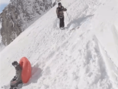 雪崩中奇跡生還！德國男子靠安全氣囊保住一命