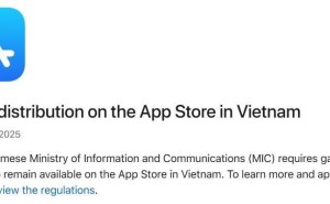 越南游戏新规：苹果App Store上线必须先获许可