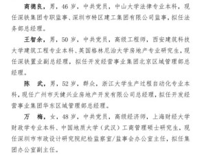 萬科高層大換血，國資全面接管下的新篇章？