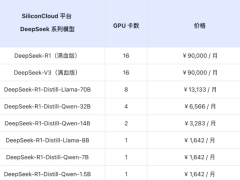 硅基流動新推DeepSeek R1&V3企業級服務，多項選擇助力企業智能化升級！