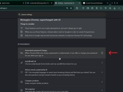 谷歌Chrome新功能：AI助力，泄露密碼可一鍵更新？