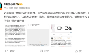 造谣理想汽车博主账号遭强制执行注销，网络发言需谨慎！