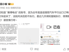 造谣理想汽车博主账号遭强制执行注销，网络发言需谨慎！