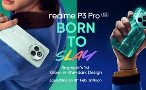 真我realme P3 Pro海外亮相：骁龙7s Gen 3+1.5K OLED屏，2月18日发布！