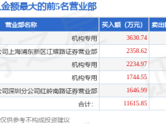 皇庭国际三日涨幅引关注，龙虎榜揭秘：机构净买入超千万