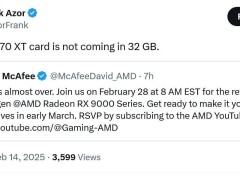 AMD否認RX 9070 XT有32GB版，但NAVI 48 32GB顯卡或在路上？