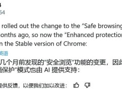 Chrome瀏覽器全新AI防護(hù)上線，實時守護(hù)你的網(wǎng)絡(luò)安全