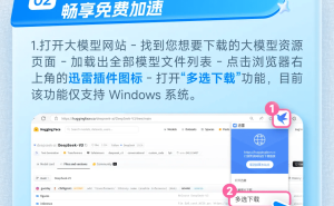 迅雷助力AI开发者：大模型批量下载加速服务免费开放
