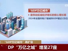 2024年中國“GDP萬億俱樂部”擴容，27座城市閃耀經(jīng)濟新高度！