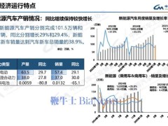 1月新能源汽車銷量近百萬，環比下滑但同比大增近三成