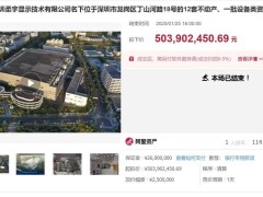 柔宇显示基地拍卖大幅降价成交，惠科接手发展半导体显示业务？