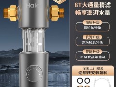 海尔HP28双涡轮反冲净水器，家用净水新选择，到手仅需318元！