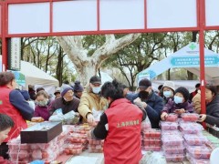 春雨润春，鲁迅公园供销市集热闹非凡，家门口尽享时令美味