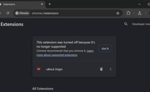 Chrome浏览器禁用Ublock Origin等Manifest V2扩展，用户何去何从？