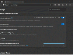 微軟Edge新功能：內存占用可控，最低限制1GB提升游戲性能