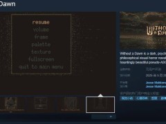 《Without a Dawn》：ASCII风格视觉恐怖小说即将登陆Steam
