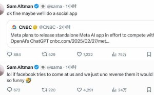 Meta推独立AI应用挑战OpenAI，奥尔特曼：我们或许该做社交App？