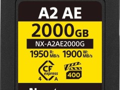 Nextorage发布NX-A2PRO，全球首款VPG800认证CFexpress Type A存储卡！