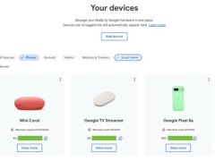 谷歌Google Store升級(jí)：一鍵查看你擁有的所有谷歌硬件