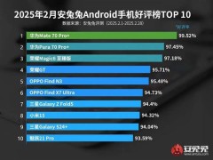 安卓好評榜大洗牌，華為Mate 70 Pro+領(lǐng)銜霸榜前二！