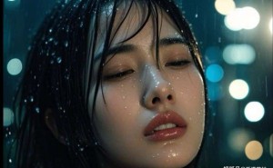 雨夜魅影：镜头下的她，以雨为裳，诠释性感与专业