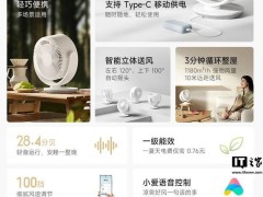 小米米家循環扇新品上市，100擋風速+智能控，僅售299元！