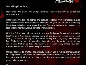 《Killing Floor 3》跳票下半年，能否重塑粉丝心中经典成疑问