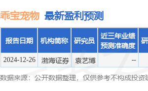 乖宝宠物：东吴证券力荐，国产品牌领航宠物蓝海市场