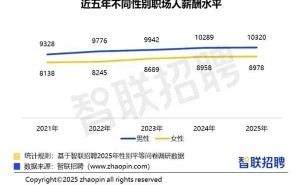 2025年职场性别薪酬差异：女性月薪将近9K，职业发展选择更灵活？