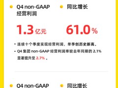 万物新生2024财报亮眼：年营收破160亿，non-GAAP利润大增62.8%