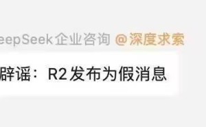 DeepSeek官方否认：R2模型3月17日发布系谣言？