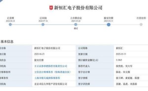 新恒汇IPO注册在即，公司高层22个账户资金流水核查无重大异常