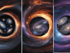 韋伯望遠鏡揭秘：星系旋轉偏好或指向宇宙黑洞起源？