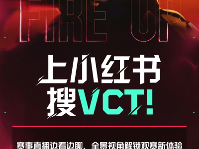 小红书携手VCT CN联赛，打造电竞“年轻人的会客厅”！