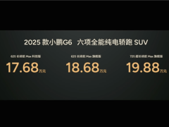 小鵬G6震撼上市，17.68萬起售，年輕人的電動首選來了！