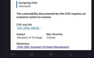 微软云服务频遭中断，CVE-2024-49035漏洞成疑云？