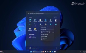 Win11预览版新升级：开始菜单右键可轻松移动应用，还能创建文件夹