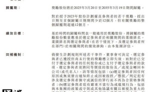 小米8300万股股权激励员工，十年归属期助力长期共赢