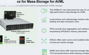 希捷NVMe机械硬盘亮相，携手英伟达探索AI存储新路径