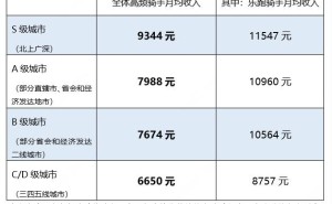 美团骑手2024年收入揭秘：月均6650至9344元，一线城市高手月入破万